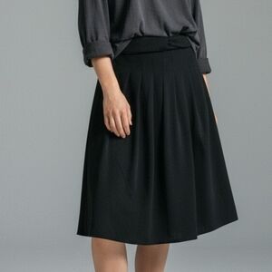 Vintage Collections Internationale Black Midi Skirt
